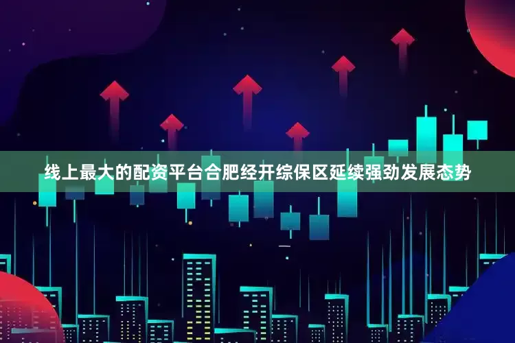 线上最大的配资平台合肥经开综保区延续强劲发展态势